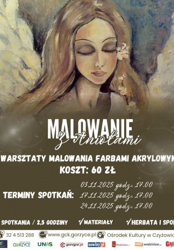 Warsztaty malowania farbami akrylowymi - "Malowanie z Aniołami"