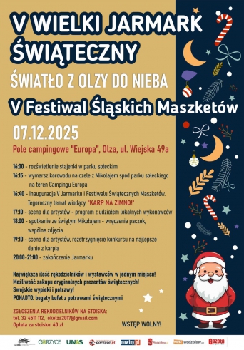 V Wielki Jarmark Świąteczny "Światło z Olzy do nieba"