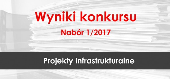 Wyniki konkursu 1/2017