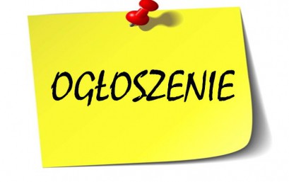 Ogłoszenie 3/2018/TP