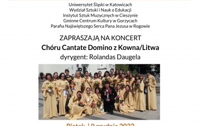 Koncert Chóru CANTATE DOMINO z Knowa / Litwa pod batutą Rolandas'a Daugela
