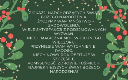ŻYCZENIA ŚWIĄTECZNE
